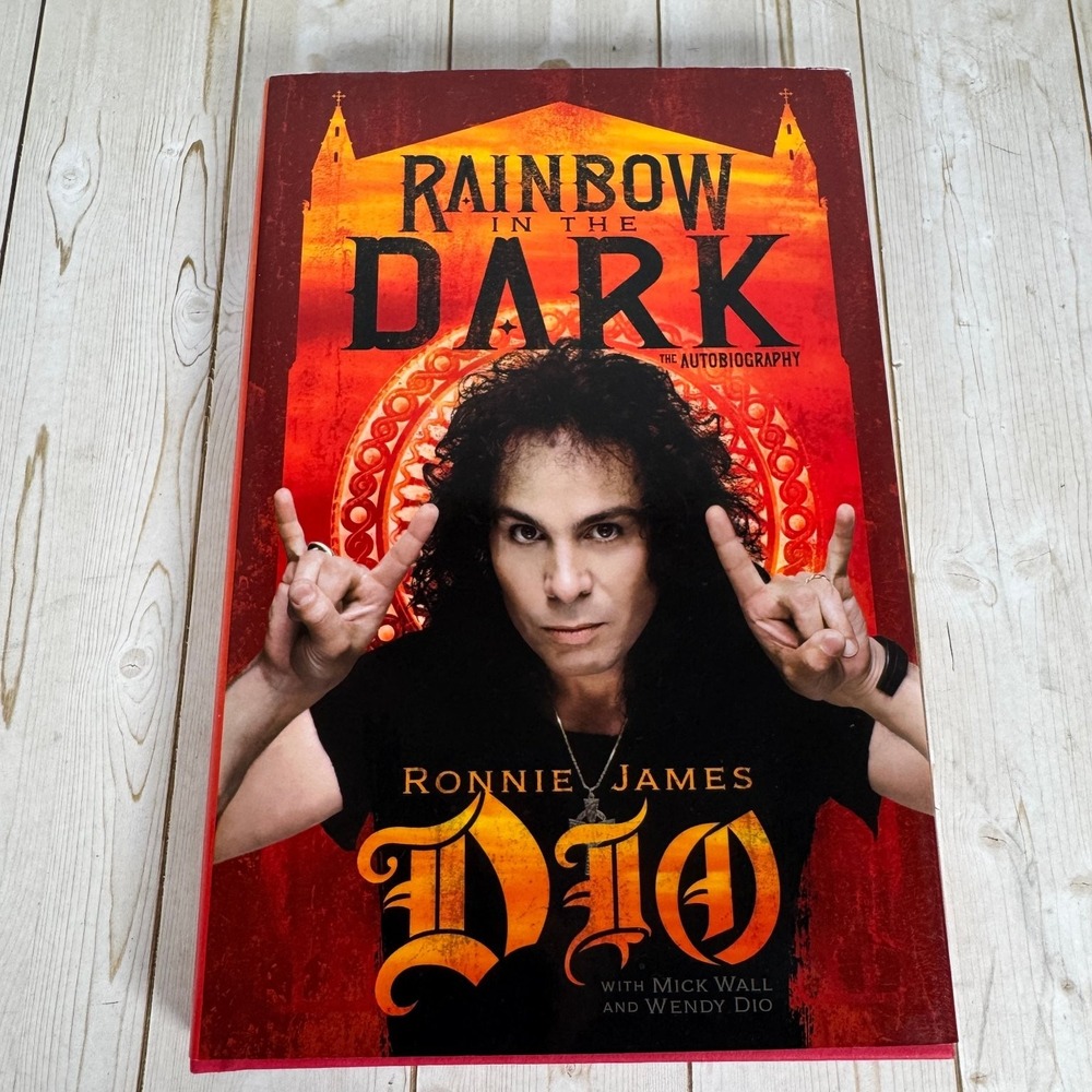 Rainbow in the Dark Ronnie James Dio 2021 Autobiography Hardcover Permuted Press